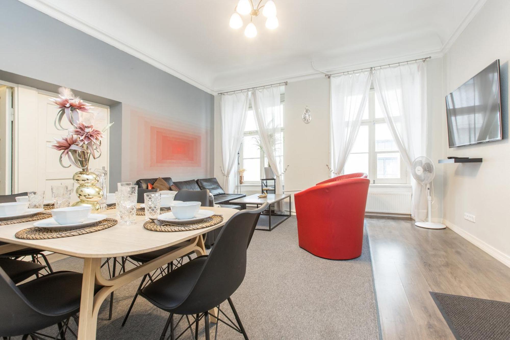 Large Vacation Apartments In The Old Town Riga Exterior photo